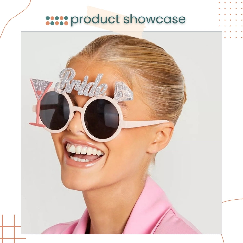 Birde to be Sun Glasses for Hen Party Bridal Shower Decoration