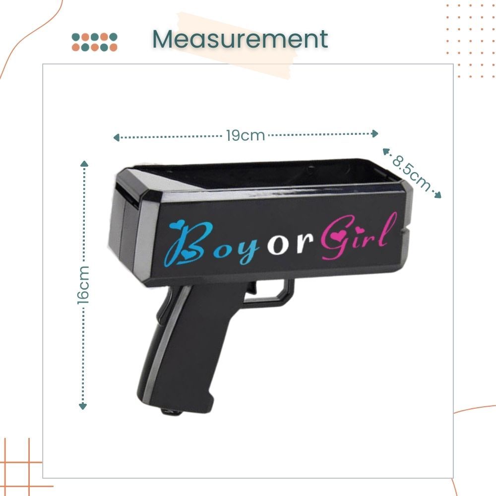Gender Reveal Machine for Gender Reveal "Boy or Girl" Parties