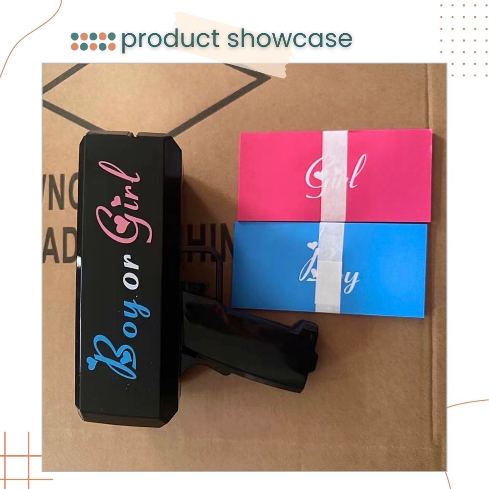 Gender Reveal Machine for Gender Reveal "Boy or Girl" Parties