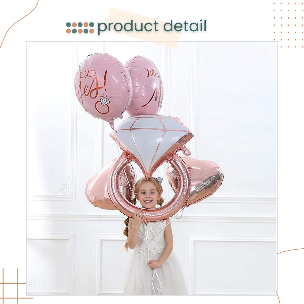 Premium Valentines day Wedding Bridal shower Foil balloon for party decoration