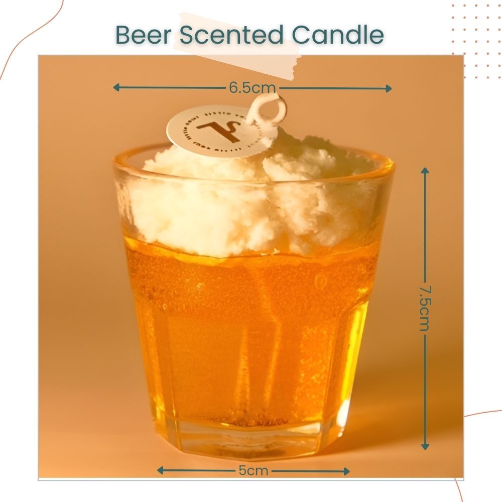 Simulated Butter Beer Fried Chicken Scented Candle for Birthday Gift