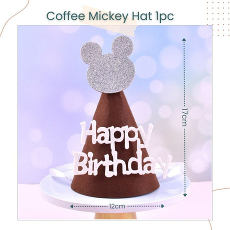 New Colorful Cartoons Korean Style Felt Party Hats for Birthday Decoration Acceserios