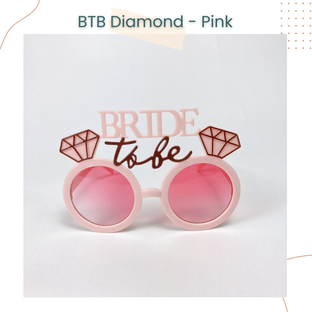 Birde to be Sun Glasses for Hen Party Bridal Shower Decoration