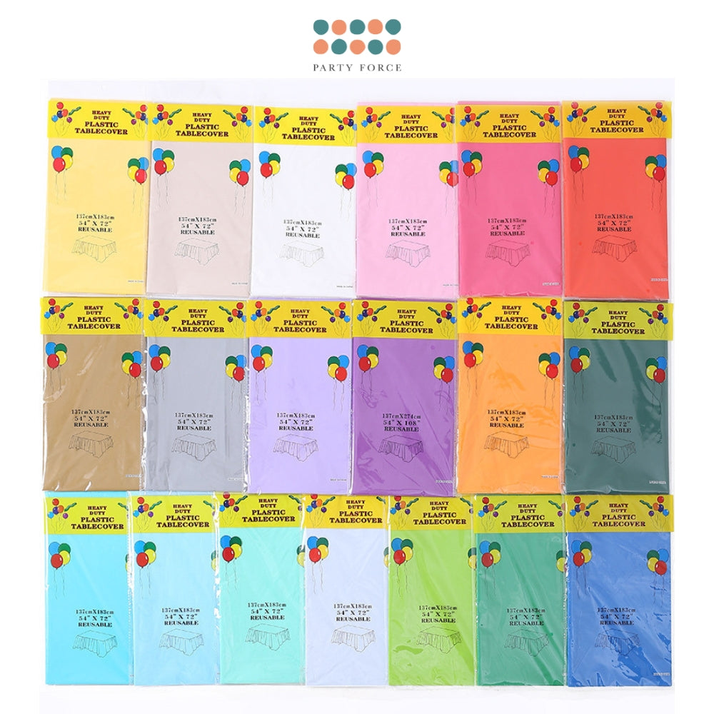 Disposable waterproof table cover table cloth for birthday party wedding events