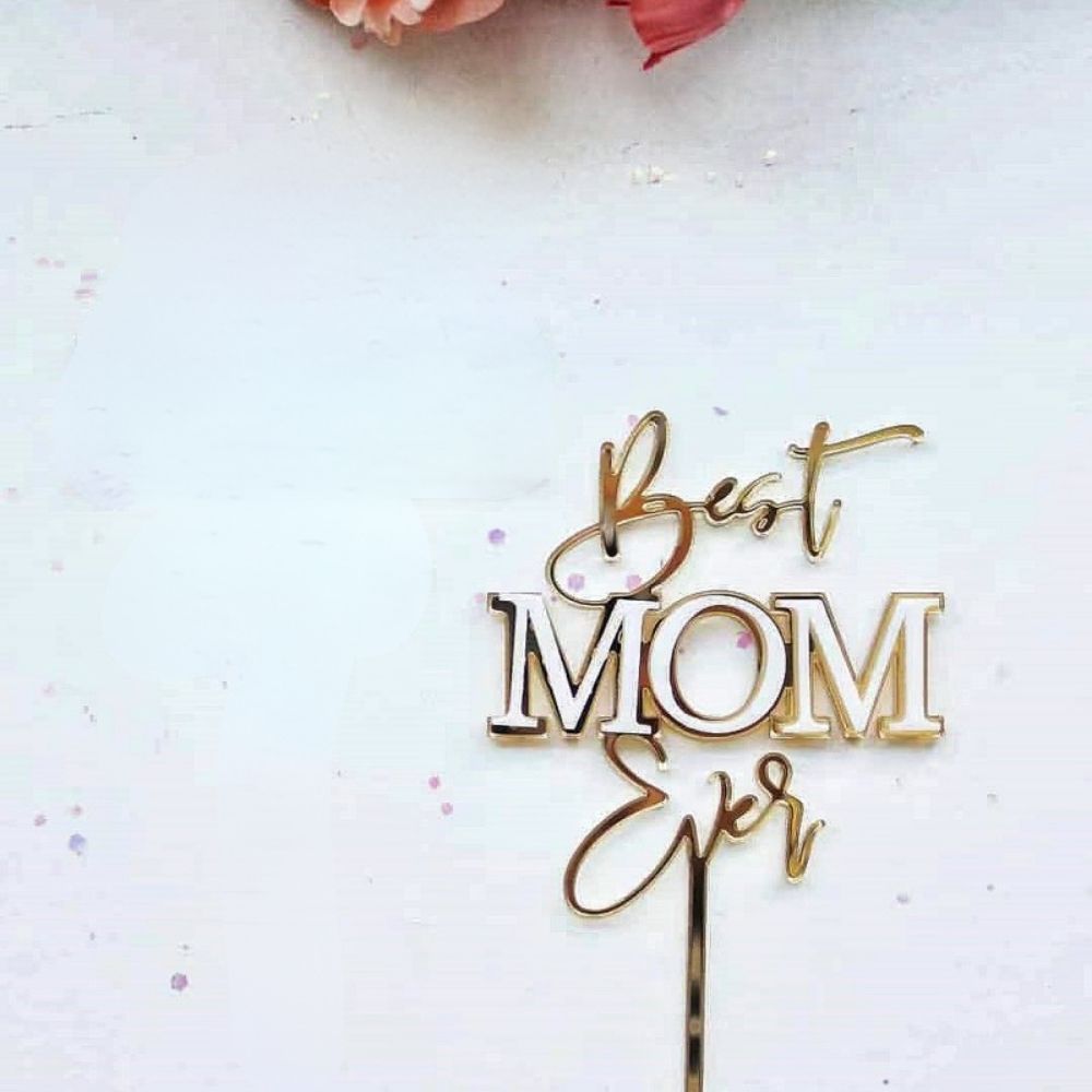 Happy Mother's Day Cake Topper for Cake Decoration