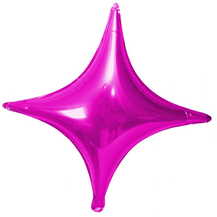 Individual Helium Inflated Heart Balloon Star Balloon