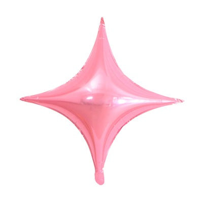 Individual Helium Inflated Heart Balloon Star Balloon