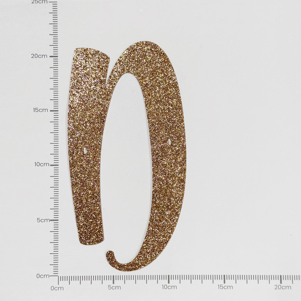 Happy Birthday Banner Rose Gold Custom Cursive Glitter Script Banner for Birthday Party