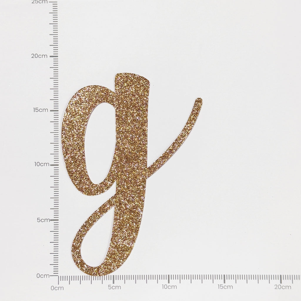 Happy Birthday Banner Rose Gold Custom Cursive Glitter Script Banner for Birthday Party