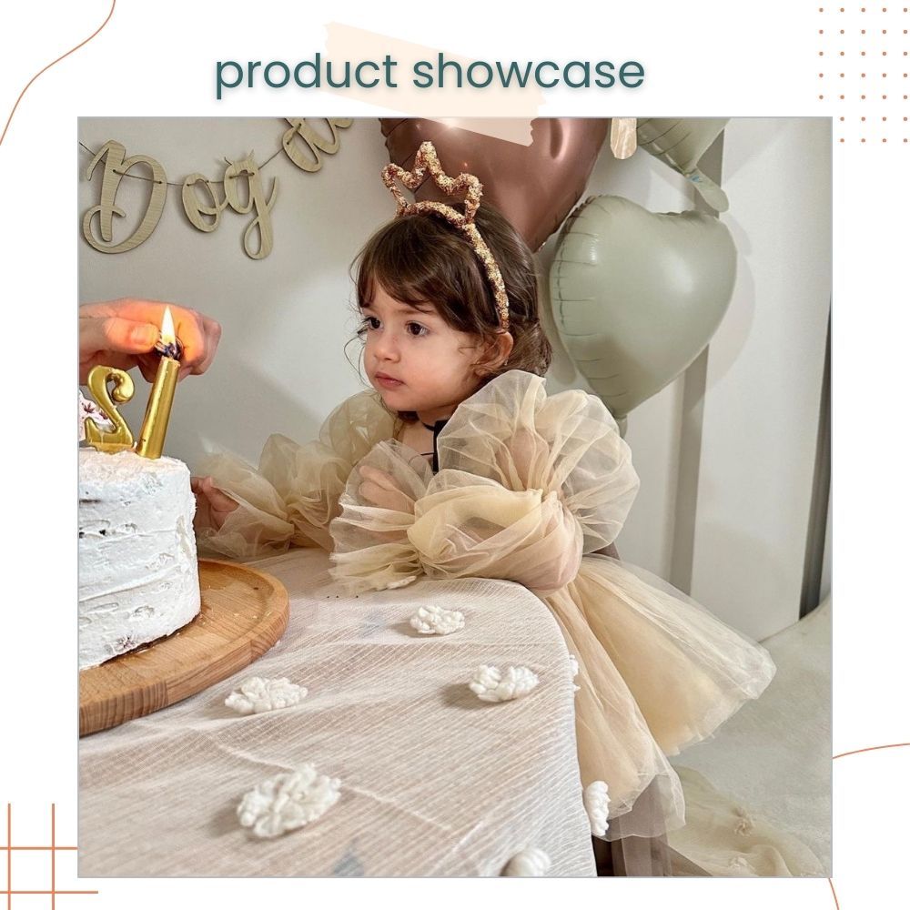 Glitter Star Crown Party Headband Tiara for Birthday Party Accessories