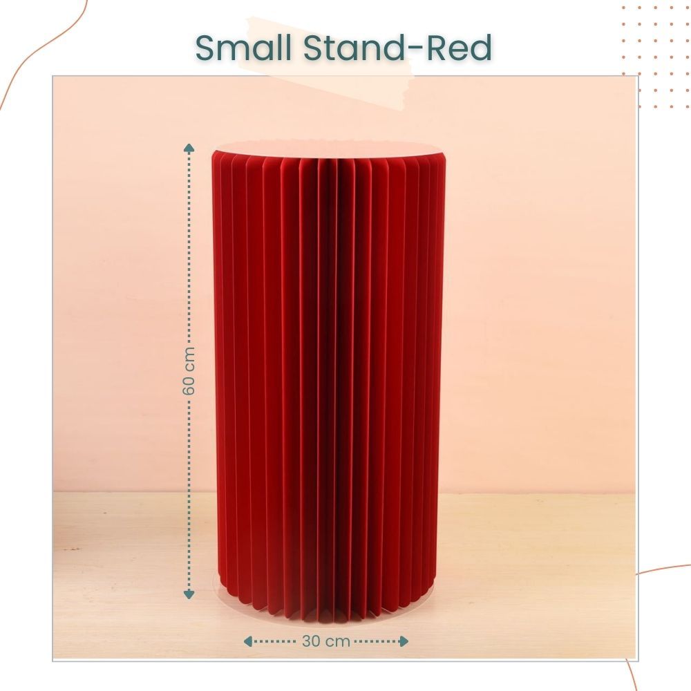 Paper Folding Stand Roman Column Dessert Table for Birthday Wedding Decoration