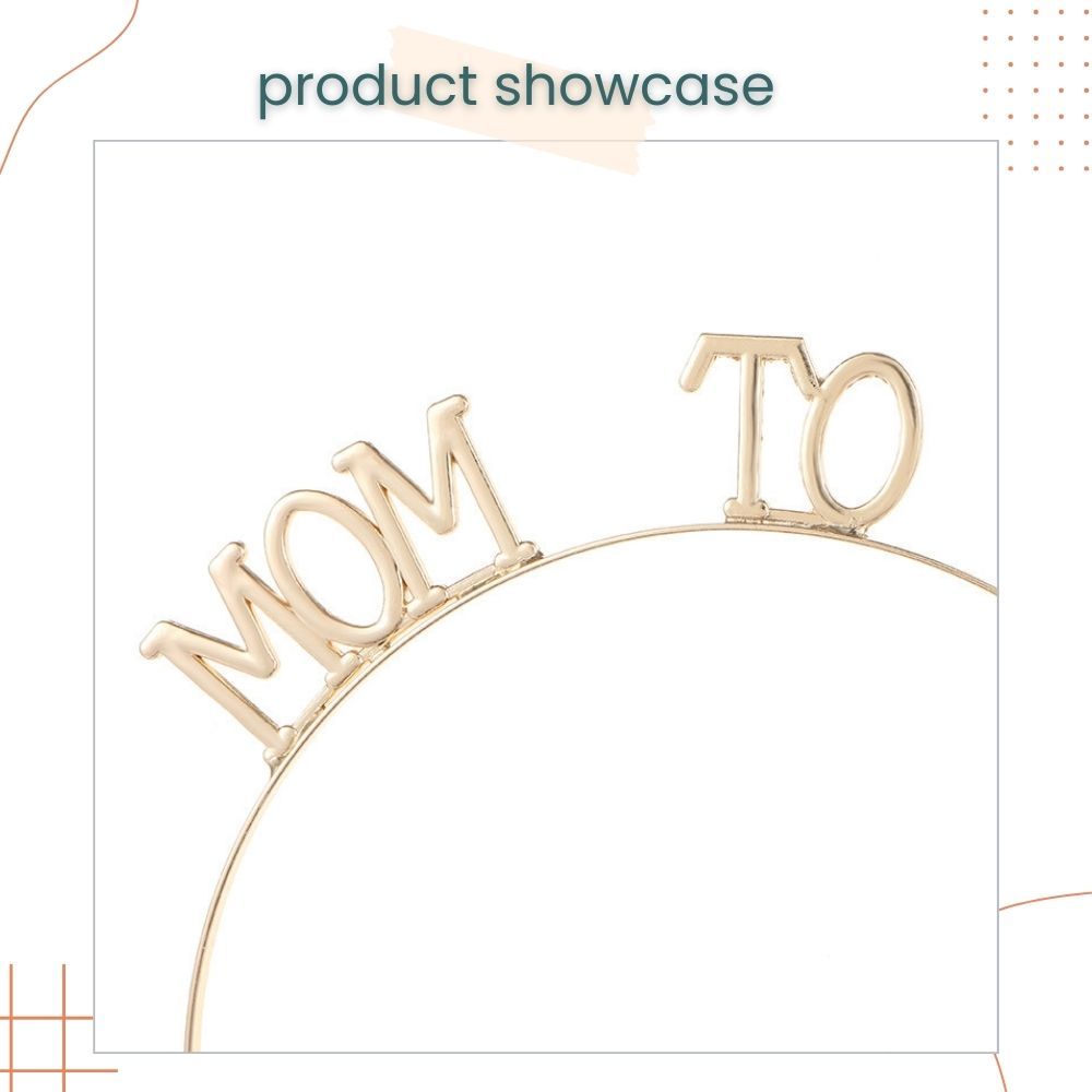 Mom To Be Satin Sash and Tiara Value Pack Set for Mummy