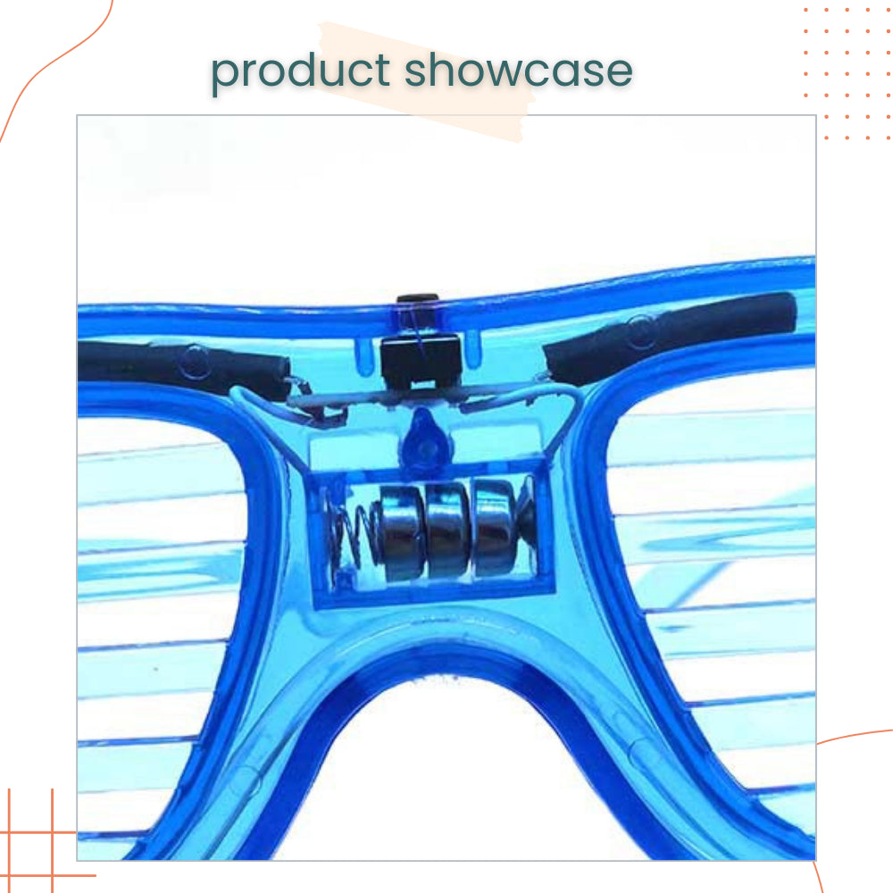 Neon Light LED Party Glasses for Birthday Party Events