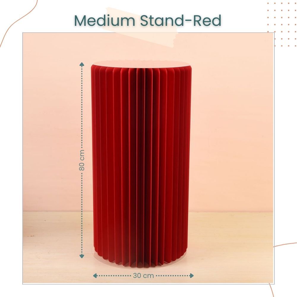 Paper Folding Stand Roman Column Dessert Table for Birthday Wedding Decoration