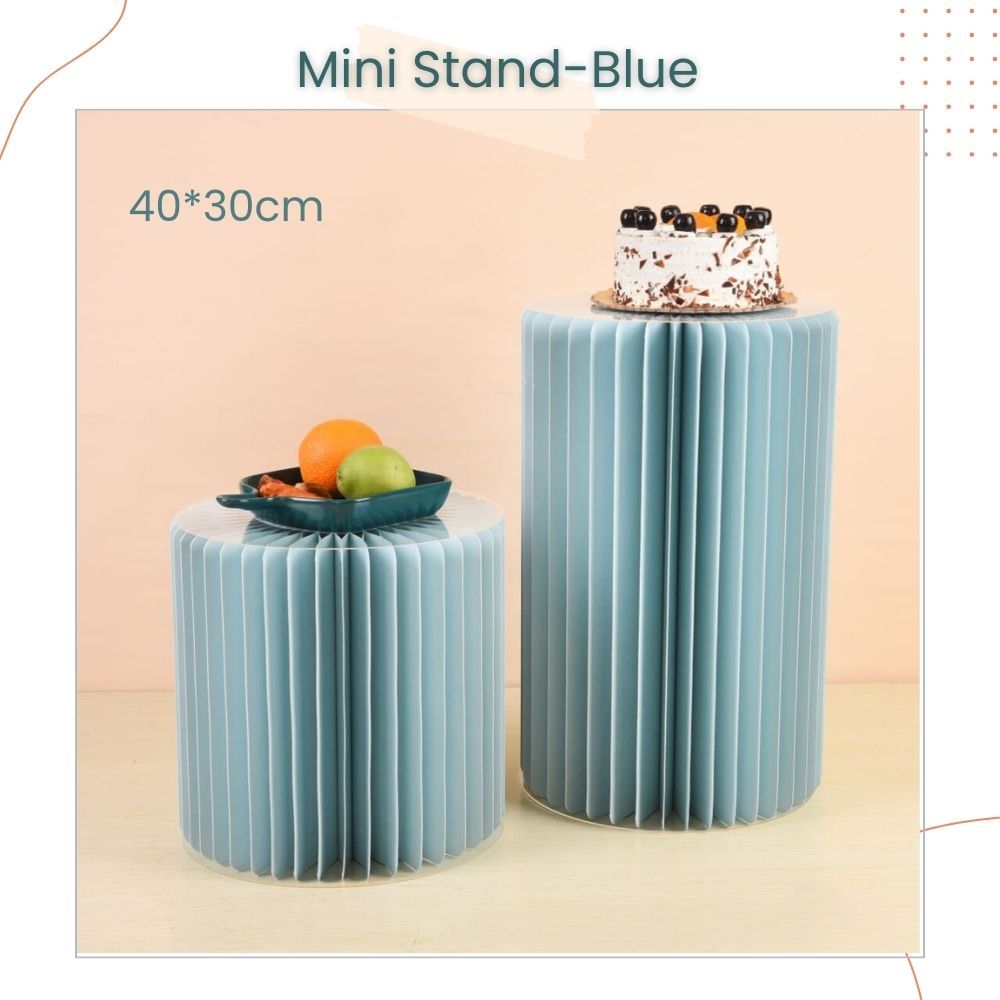 Paper Folding Stand Roman Column Dessert Table for Birthday Wedding Decoration