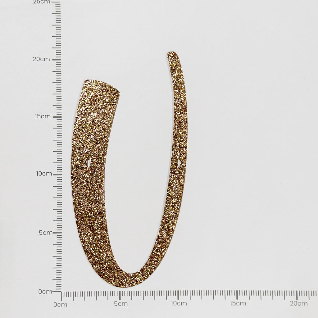 Happy Birthday Banner Rose Gold Custom Cursive Glitter Script Banner for Birthday Party