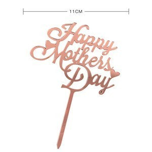 Happy Mother's Day Cake Topper for Cake Decoration