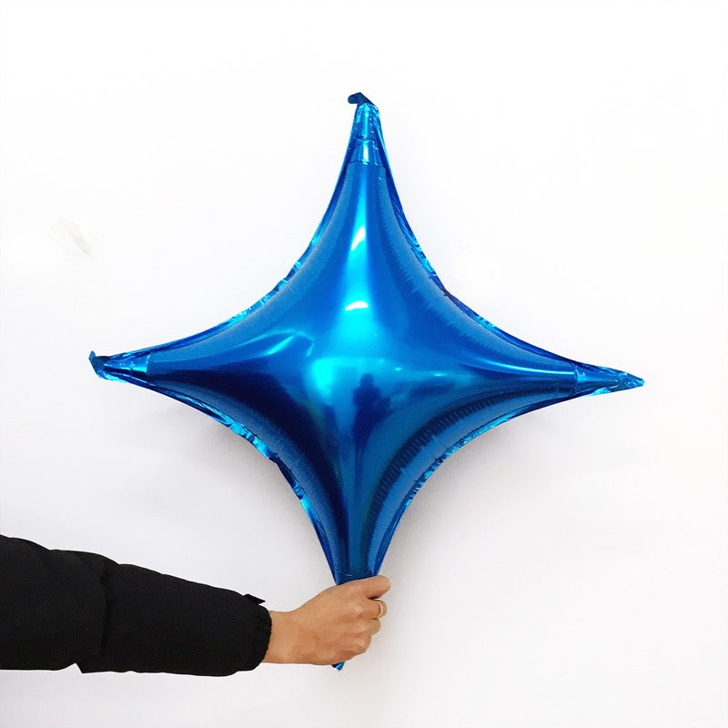 Individual Helium Inflated Heart Balloon Star Balloon