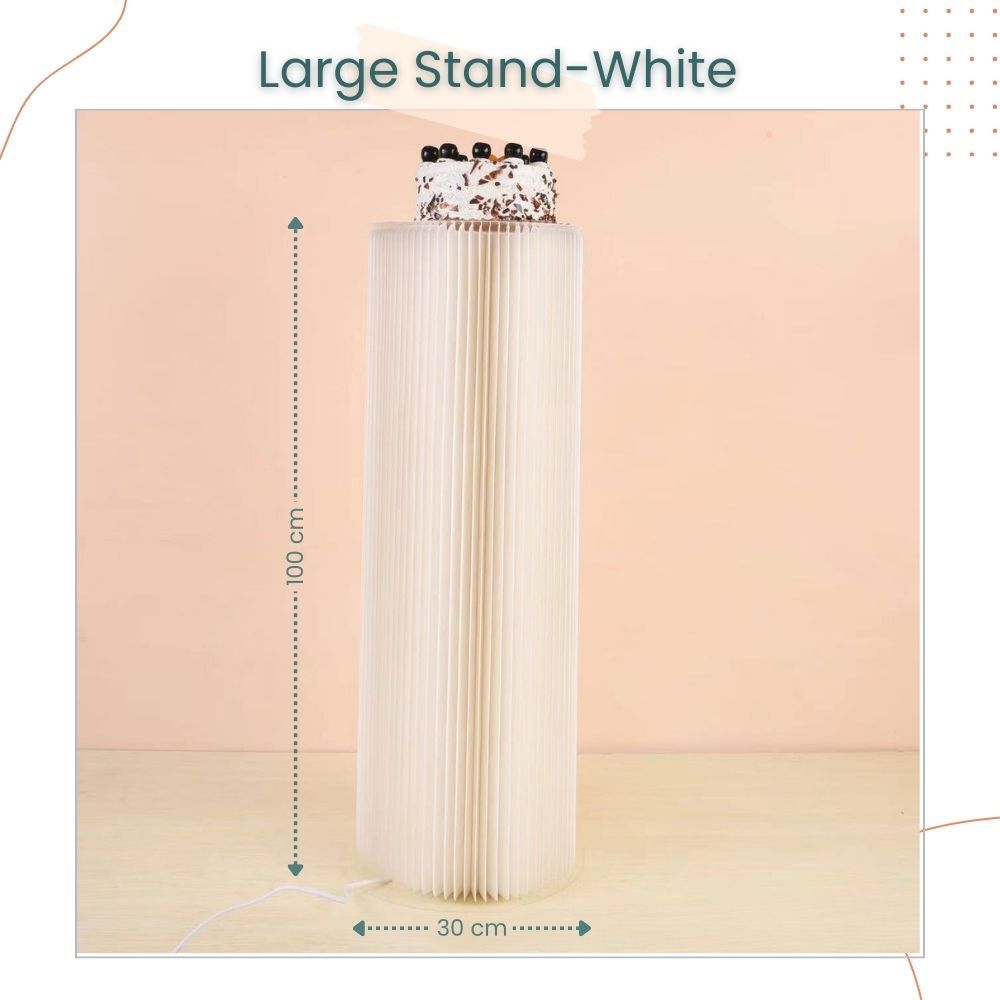 Paper Folding Stand Roman Column Dessert Table for Birthday Wedding Decoration