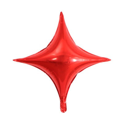 Individual Helium Inflated Heart Balloon Star Balloon