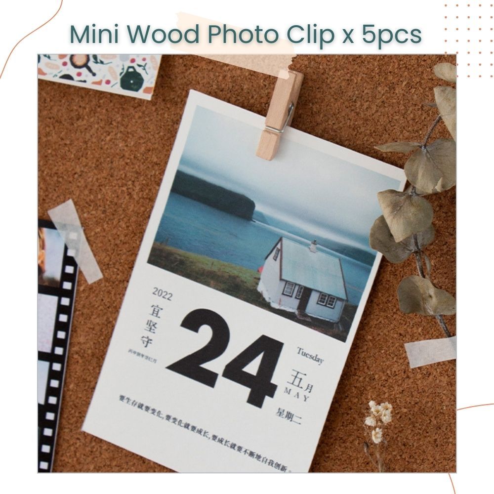 Solid Wooden Photo Frame Cok Board Decorative Wall Student Study Room Decor