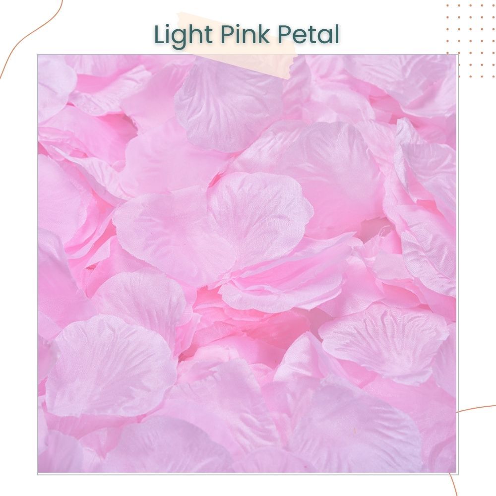 Artificial Rose Petal Dried Flower Proposal Petal ROM Wedding Balloon Solemnization Fake Flower Party Décor