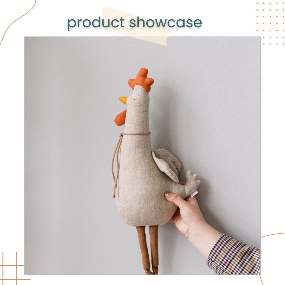 Premium Farm Animal Soft Toy Kids Gifts Home Decoration