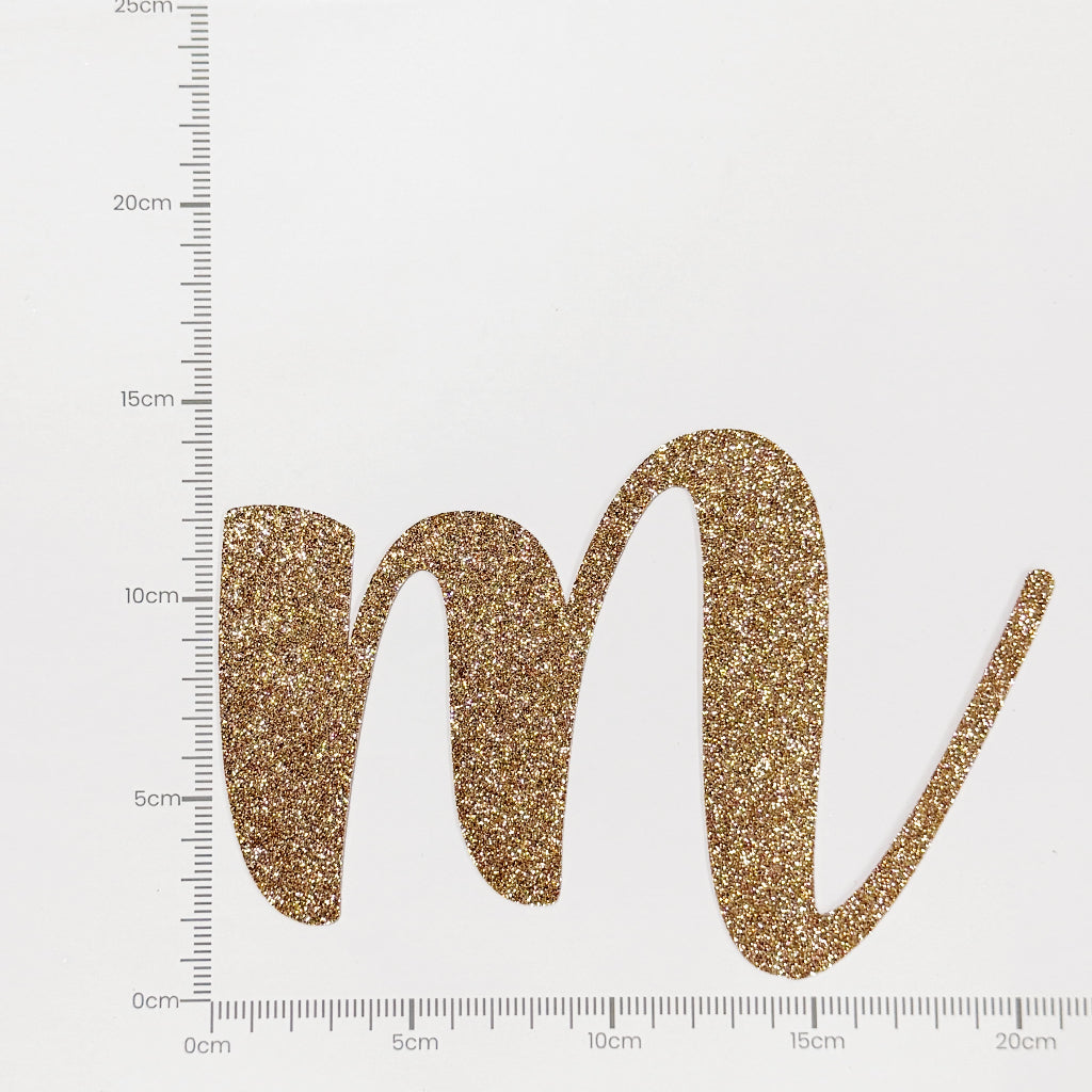 Happy Birthday Banner Rose Gold Custom Cursive Glitter Script Banner for Birthday Party