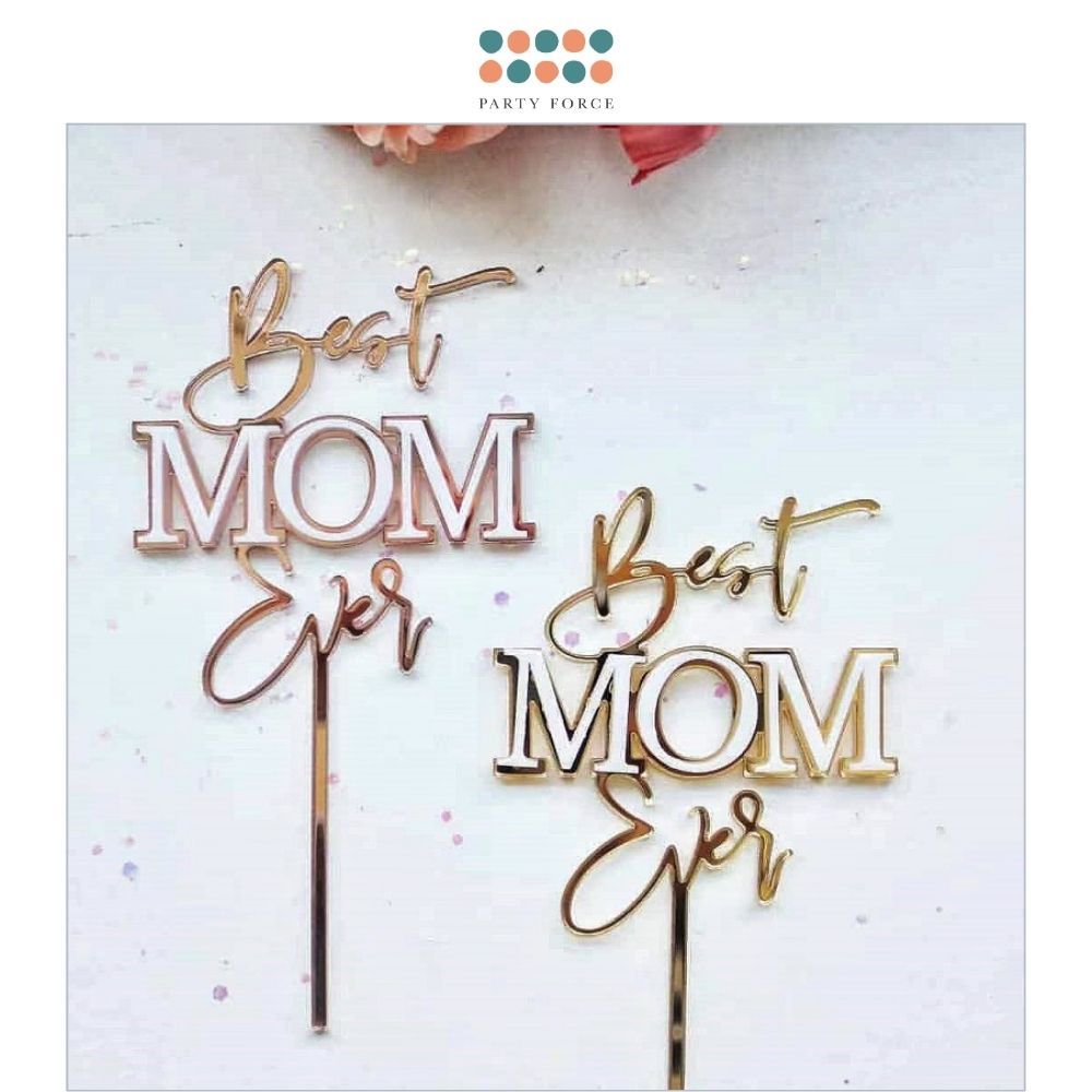 Happy Mother's Day Cake Topper for Cake Decoration