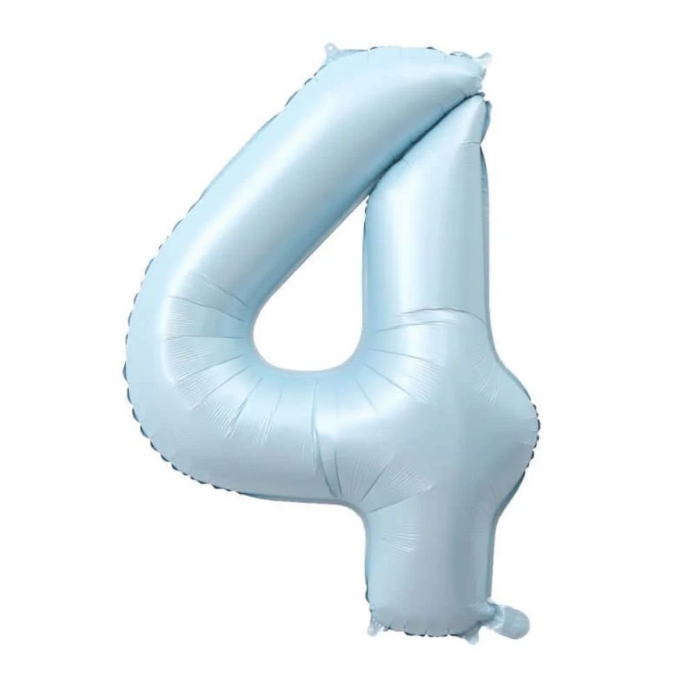 40 inch number balloon baby blue number balloon for birthday party decoration