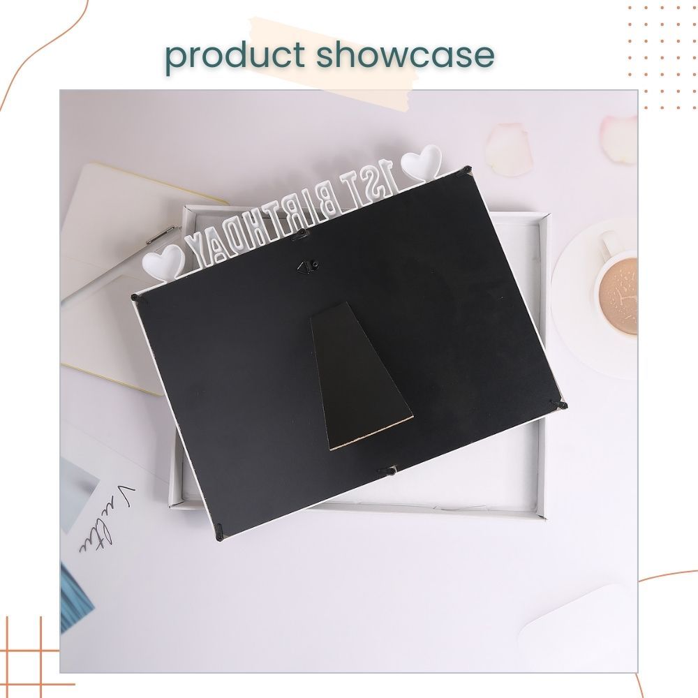 1st Birthday 12 Month Lovely Memorial Baby Photo Frame for Baby Birthday