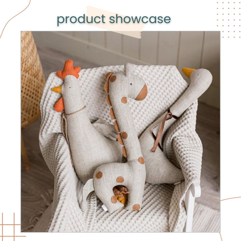 Premium Farm Animal Soft Toy Kids Gifts Home Decoration