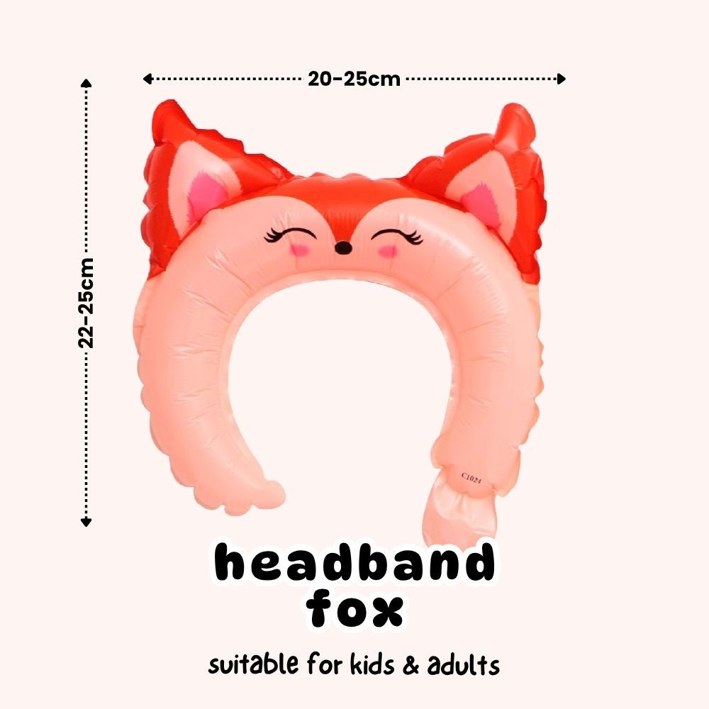 Handheld Balloon Headband Balloon Cartoon Cheering Stick Balloon Gift