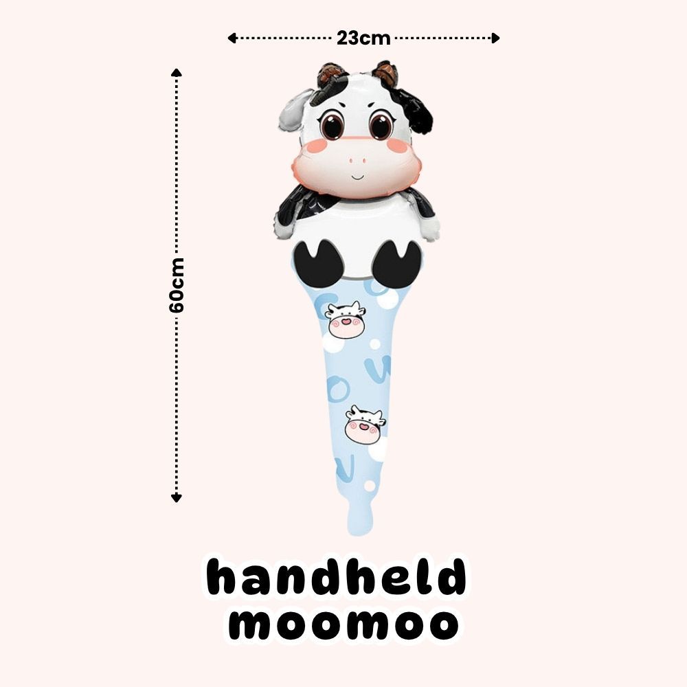 Handheld Balloon Headband Balloon Cartoon Cheering Stick Balloon Gift