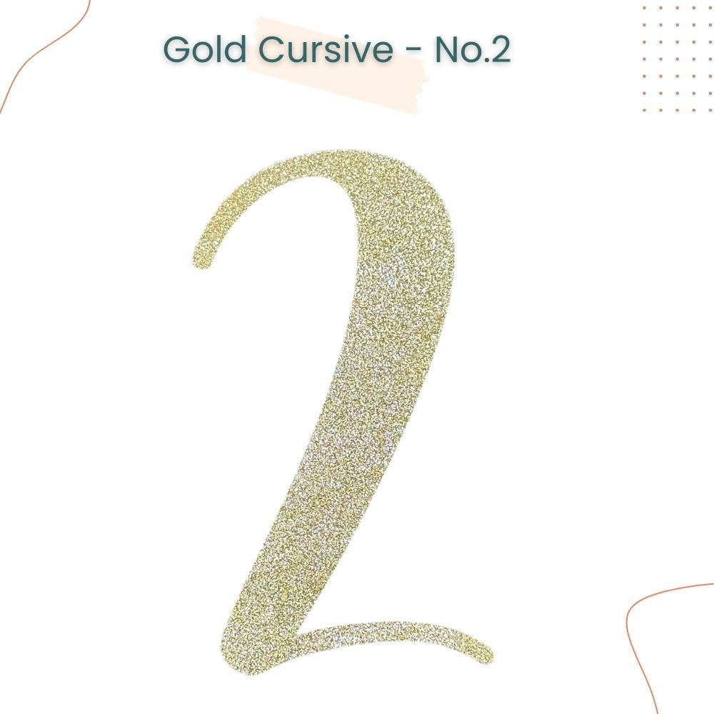 Happy Birthday Banner Custom Cursive Glitter Gold Script Font Banner