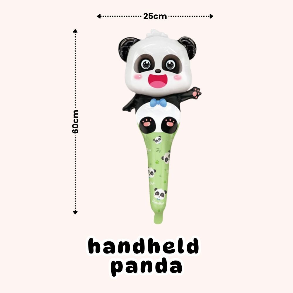 Handheld Balloon Headband Balloon Cartoon Cheering Stick Balloon Gift