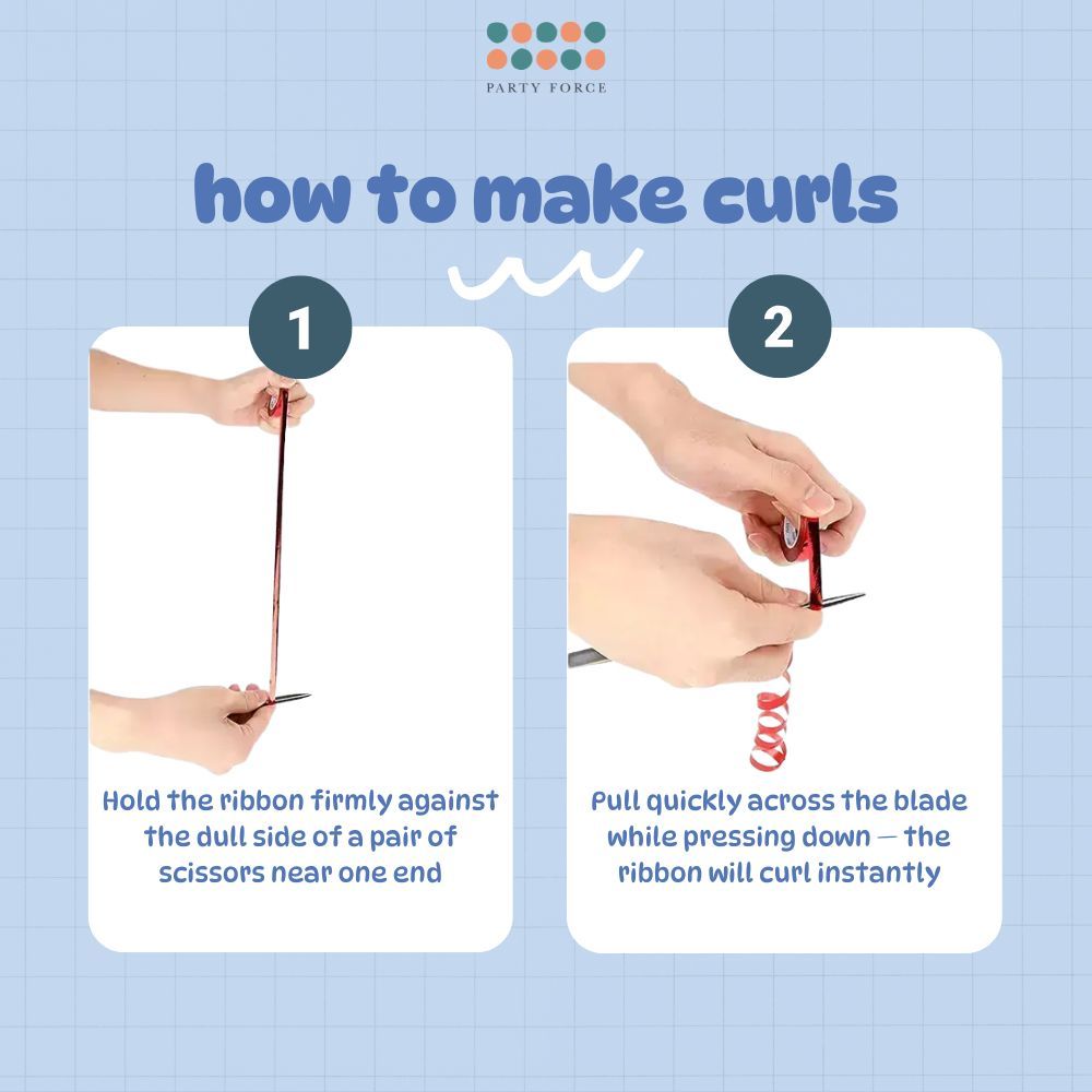 50m Balloon String Curling Ribbon Metallic Ribbon for Birthday Balloon Decoration