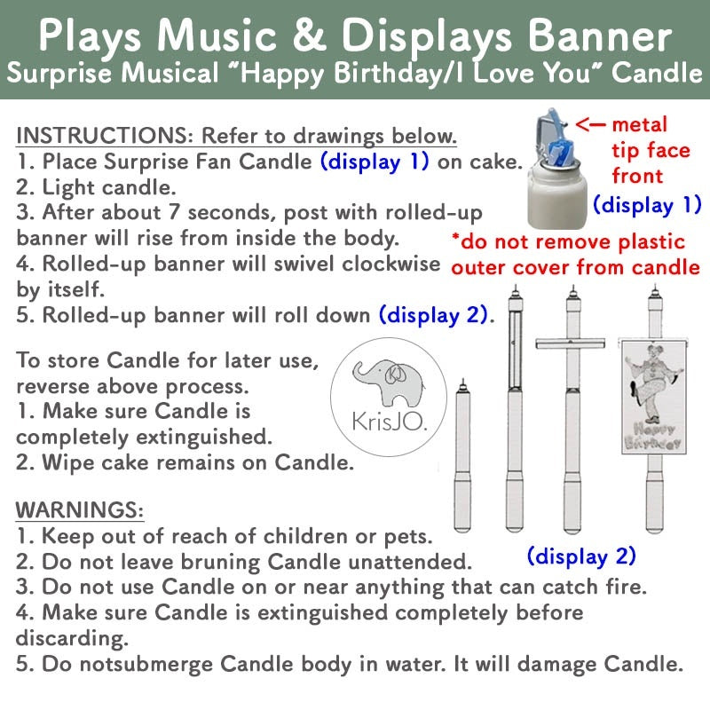 Happy Birthday Candle Double layer Rainbow Music Lotus Birthday Candle