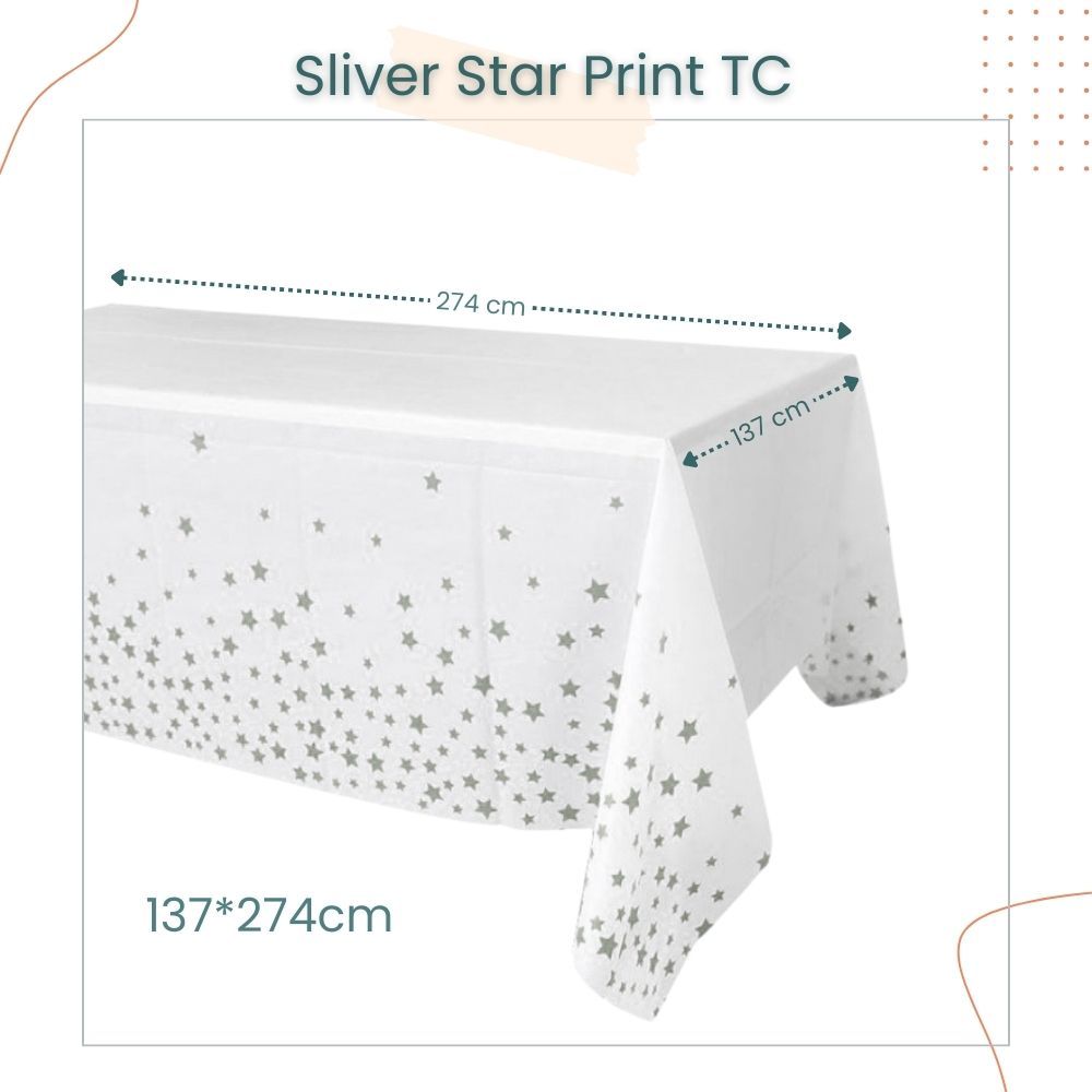 Disposable waterproof table cover table cloth for birthday party wedding events