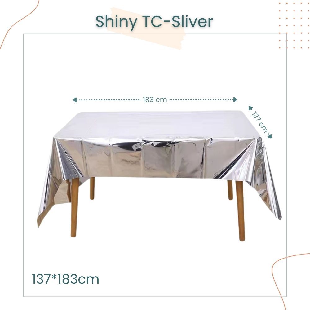 Disposable waterproof table cover table cloth for birthday party wedding events