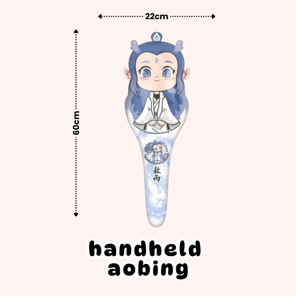 Handheld Balloon Headband Balloon Cartoon Cheering Stick Balloon Gift