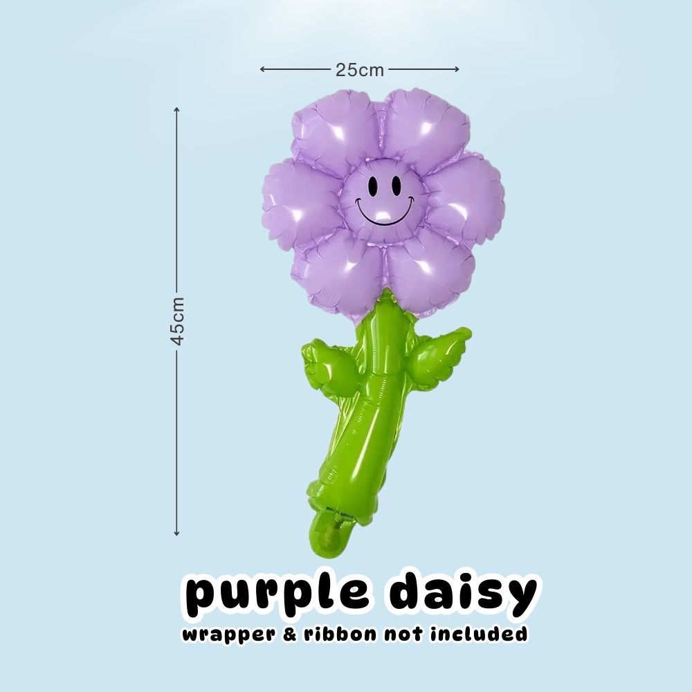 Flower Balloon Bouquet Teacher's Day Gift Daisy Heart Balloon Gift Corporate Door Gifts