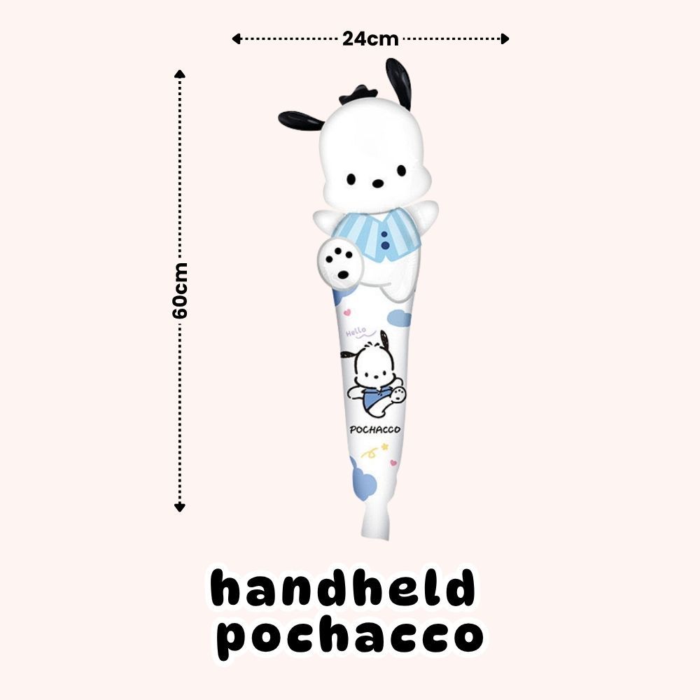 Handheld Balloon Headband Balloon Cartoon Cheering Stick Balloon Gift