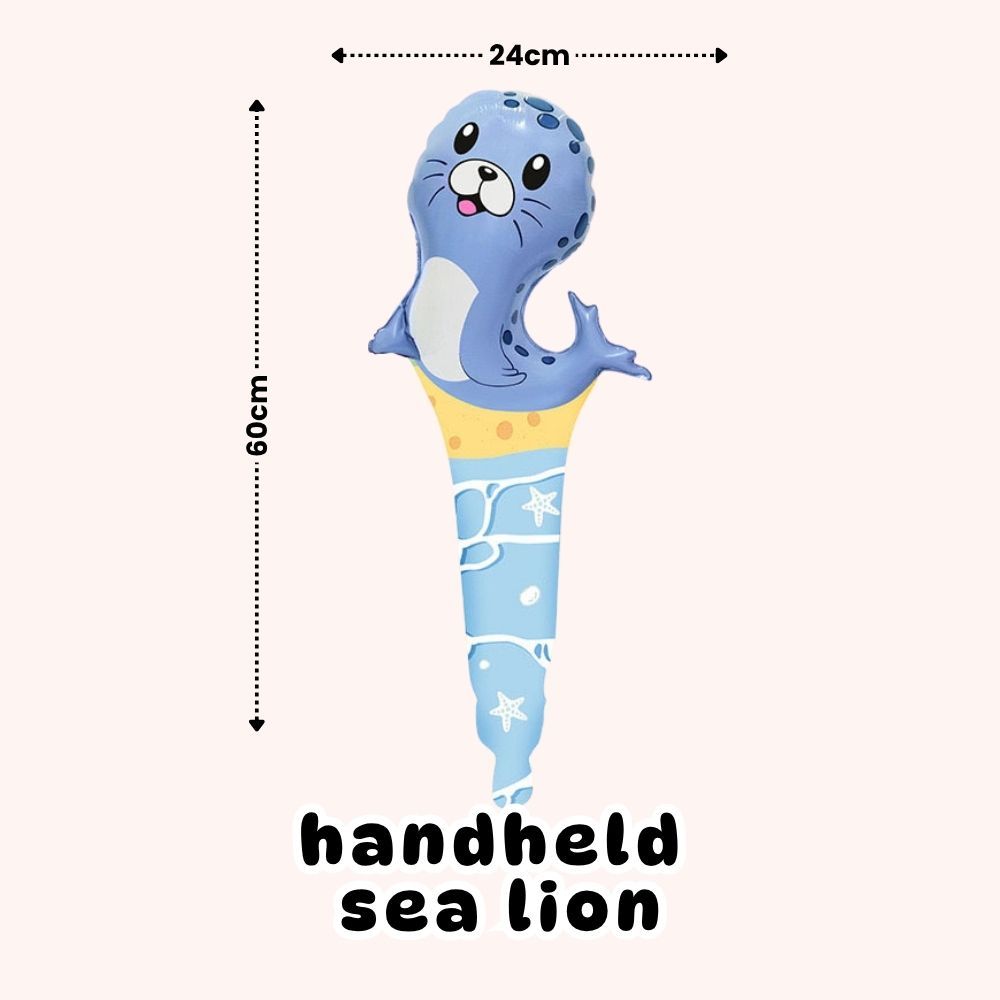 Handheld Balloon Headband Balloon Cartoon Cheering Stick Balloon Gift