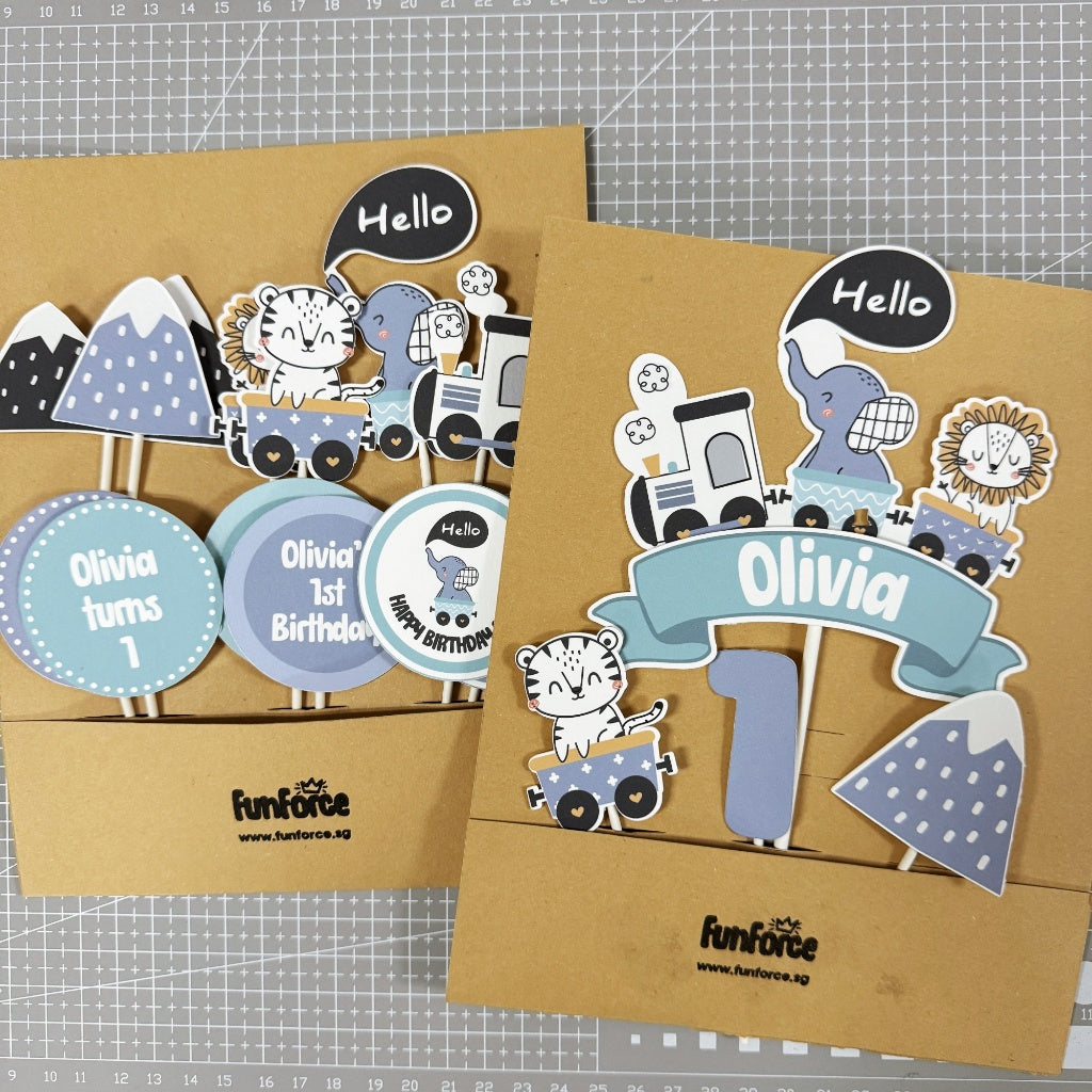 Baby Fashion Personalised Cake Topper