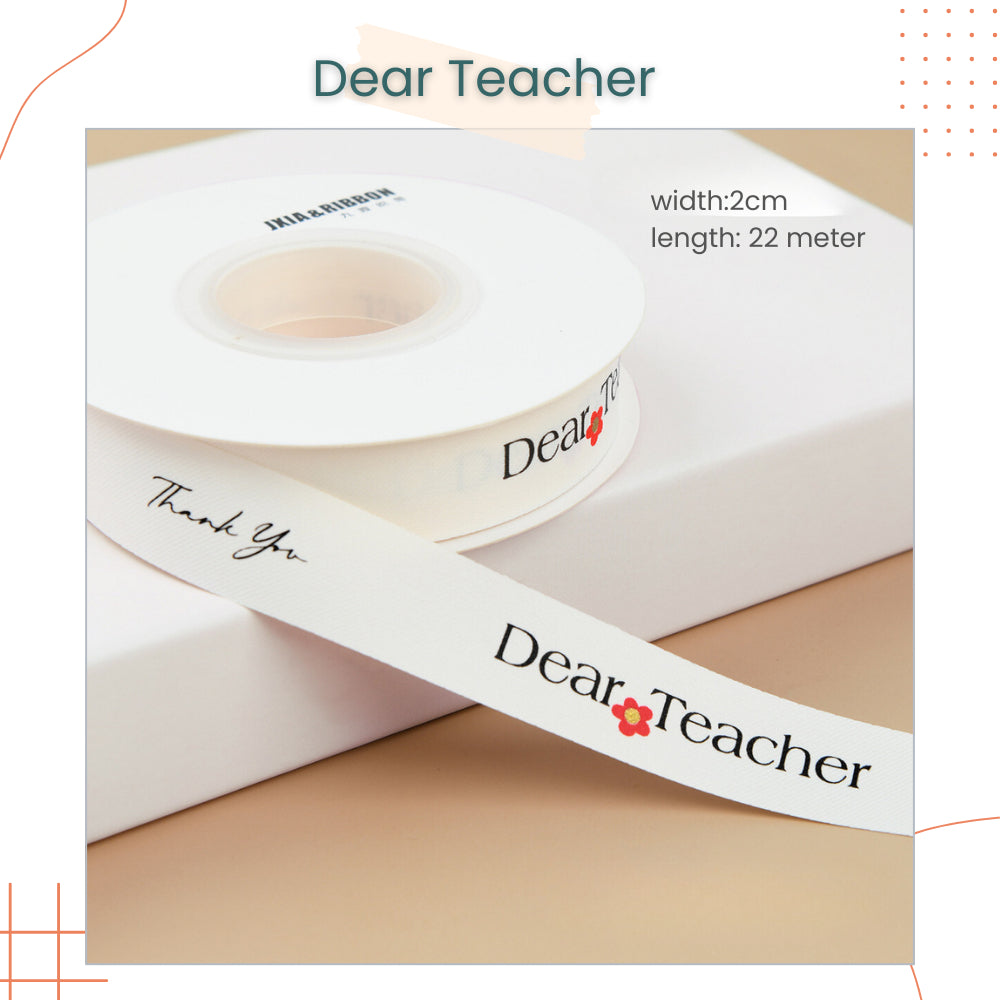 Teacher's Day Gift Ribbon for Teacher's day gift