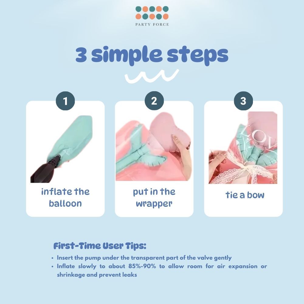 Flower Balloon Bouquet Teacher's Day Gift Daisy Heart Balloon Gift Corporate Door Gifts