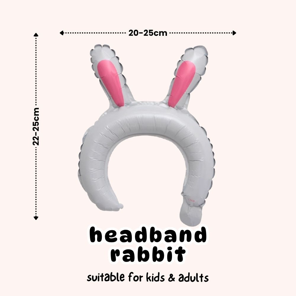 Handheld Balloon Headband Balloon Cartoon Cheering Stick Balloon Gift