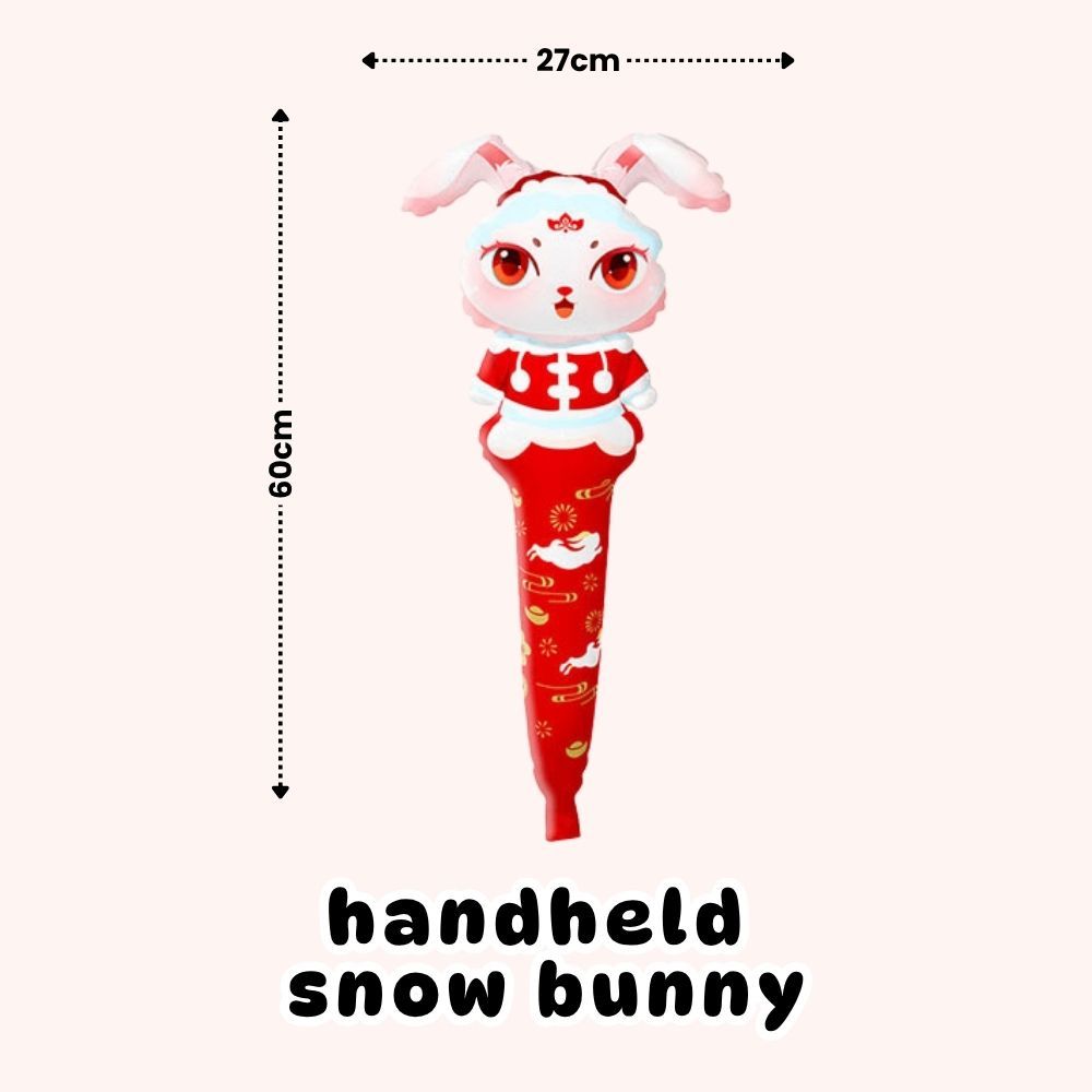 Handheld Balloon Headband Balloon Cartoon Cheering Stick Balloon Gift