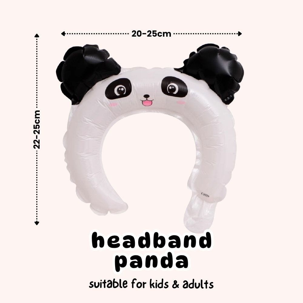 Handheld Balloon Headband Balloon Cartoon Cheering Stick Balloon Gift